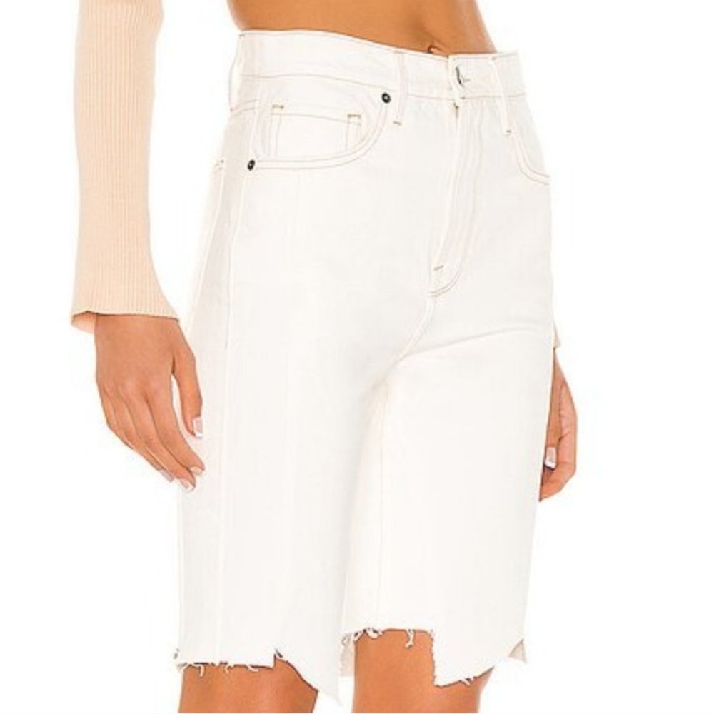 Frame Le Vintage Frayed Bermuda